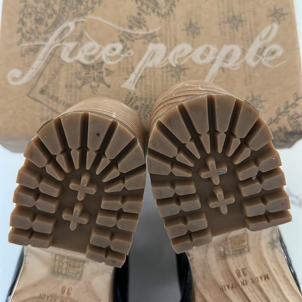 Free People Black Patent Corbin Loager Clog - Picture 8 of 12